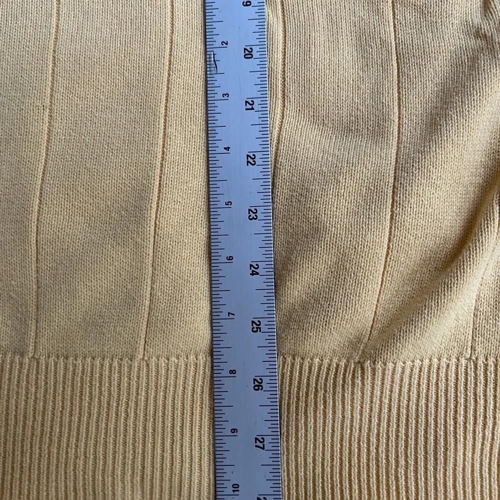 Polo Ralph Lauren knit men sweater yellow Sz xxl - Picture 9 of 10